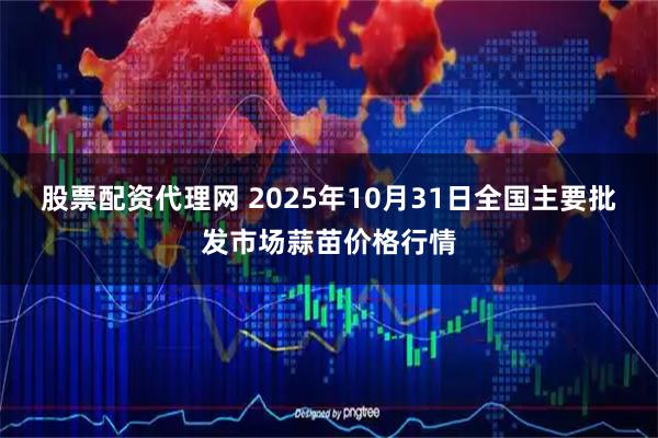 股票配资代理网 2025年10月31日全国主要批发市场蒜苗价格行情