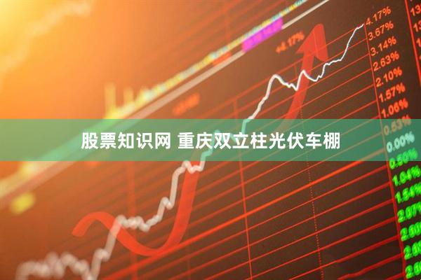 股票知识网 重庆双立柱光伏车棚